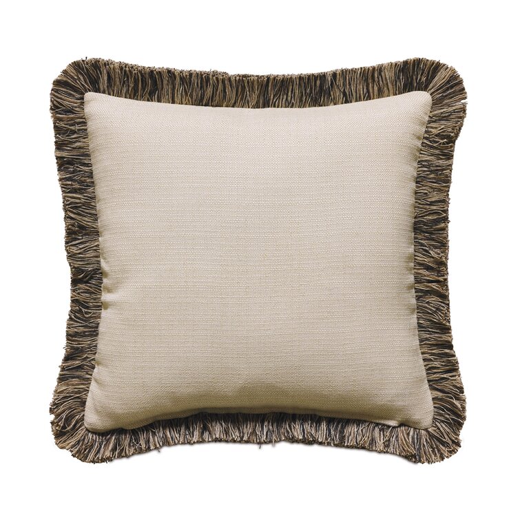 Eastern Accents Aiden Brush Fringe Throw Pillow Cover Insert